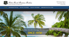 Desktop Screenshot of palmbeachbizbroker.com